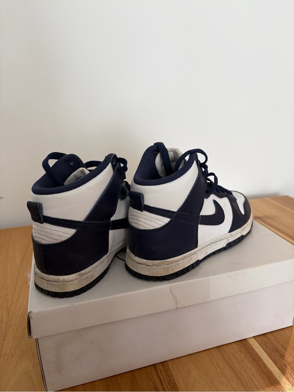 Nike Dunk Midnight Navy High-Top - Picture 3 of 5